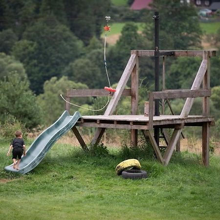Polanka Beskid Niski Cute Cabin With Spectacular Views Hanczowa 外观 照片