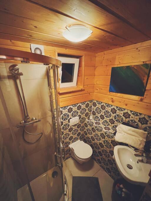 Polanka Beskid Niski Cute Cabin With Spectacular Views Hanczowa 外观 照片