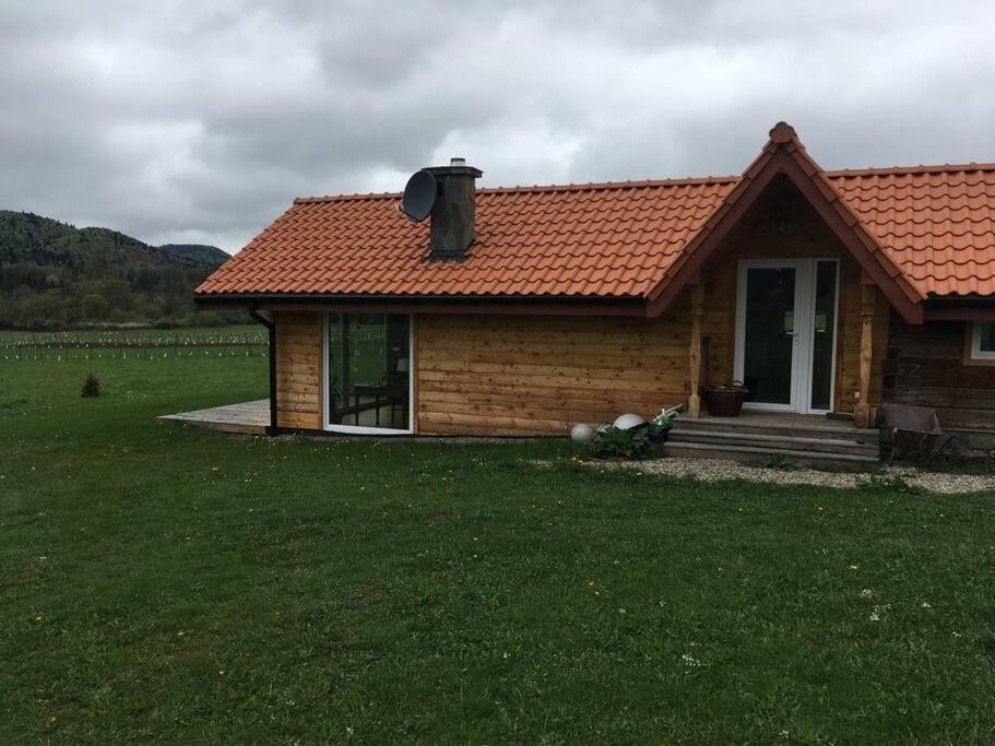 Polanka Beskid Niski Cute Cabin With Spectacular Views Hanczowa 外观 照片