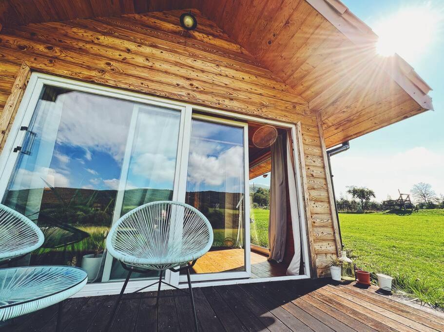 Polanka Beskid Niski Cute Cabin With Spectacular Views Hanczowa 外观 照片