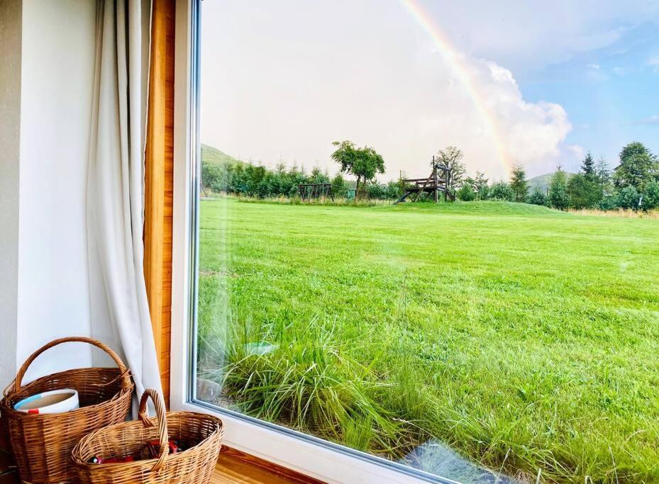 Polanka Beskid Niski Cute Cabin With Spectacular Views Hanczowa 外观 照片