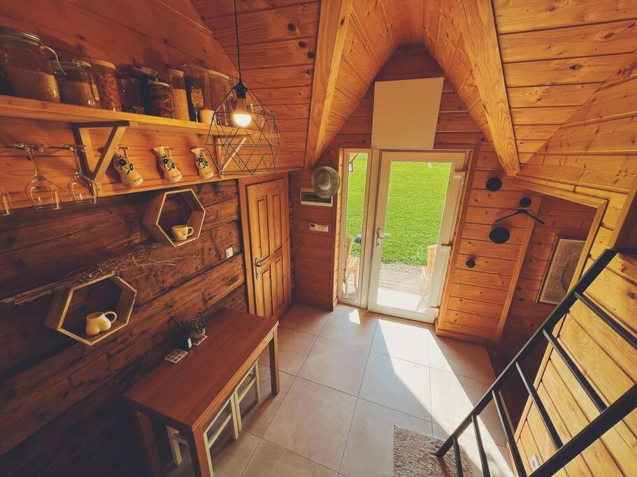 Polanka Beskid Niski Cute Cabin With Spectacular Views Hanczowa 外观 照片