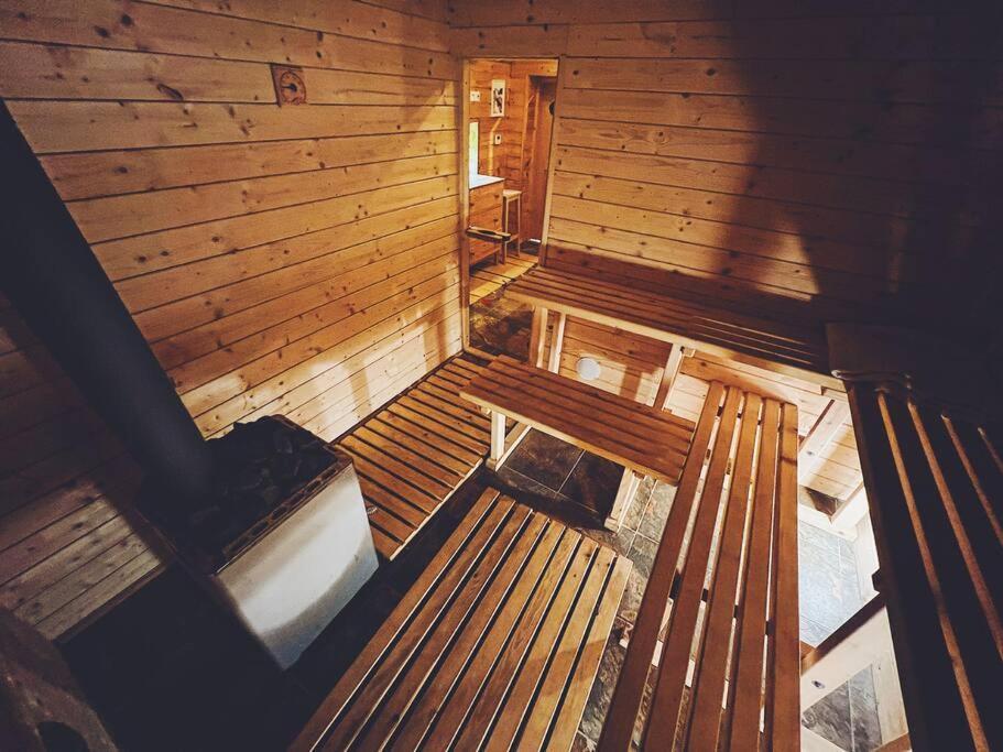 Polanka Beskid Niski Cute Cabin With Spectacular Views Hanczowa 外观 照片